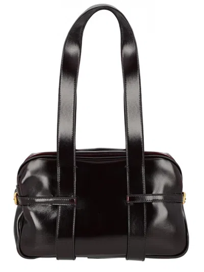 Dries Van Noten Medium "bowling" Bag In Black