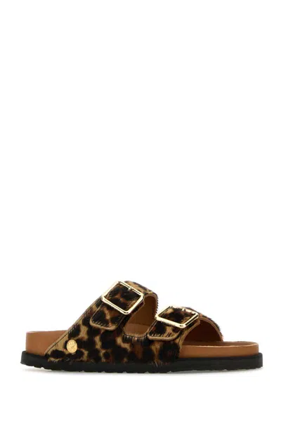 Birkenstock 1774 X Becomes Berlin Slippers In Animal Print