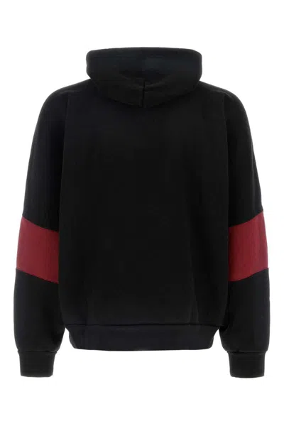 Willy Chavarria Mens Black Casa De Chavarria Relaxed-fit Cotton-jersey Hoodie In Black