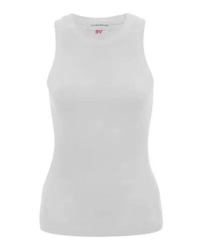 Victoria Beckham Rib Tank White In White