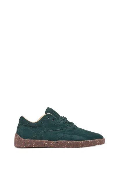 Gabriela Hearst Ohio Slip-on Sneaker In English Green Nubuck In Multi