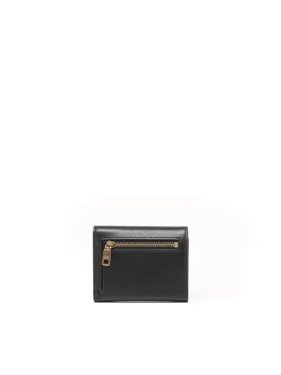 Dolce & Gabbana Plong Calfskin Wallet In Black