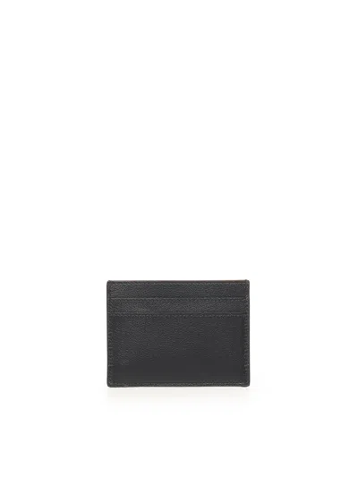 Balenciaga Monaco Card Holder With Logo In Black