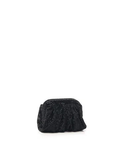 Benedetta Bruzziches Venus La Petite Clutch Bag In Black