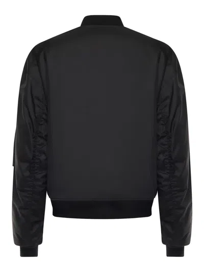 Balenciaga X Automobili Lamborghini Bomber Jacket In Black