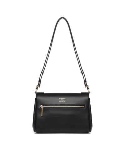 Balenciaga Bel Air Flap Bag Xs In Black