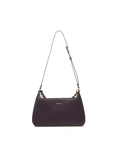 Coccinelle Bolsa De Hombro - Beis In Black
