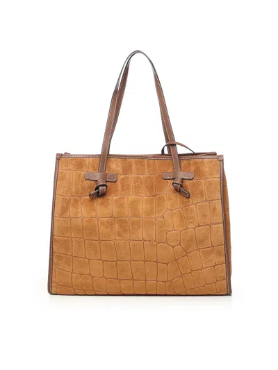 Gianni Chiarini Marcella Tote Bag In Sand