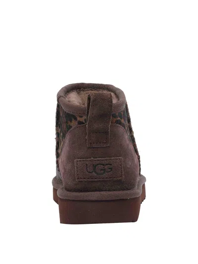 Ugg Animalier Classic Ultra Mini Booties In Multi