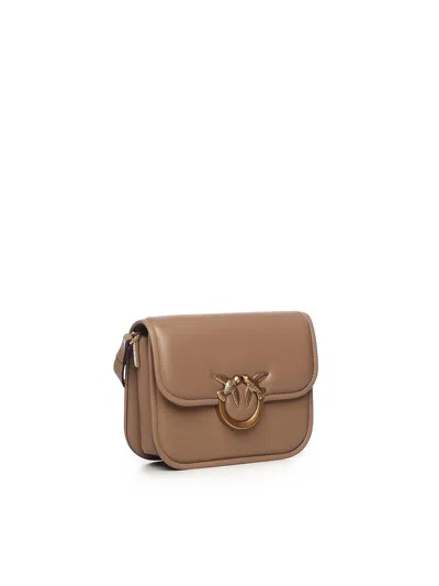 Pinko Love Bag Box Square Bag In Brown