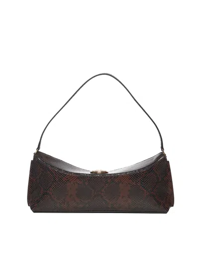 Jacquemus La Pochette Ovalo Shoulder Bag In Brown