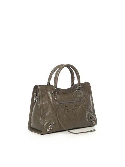 Balenciaga Tote Bag Le City Medium In Green