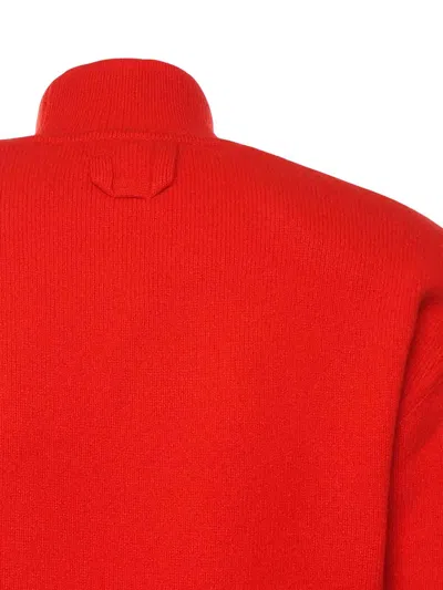 Jacquemus La Robe Maille Chestnut Dress In Red