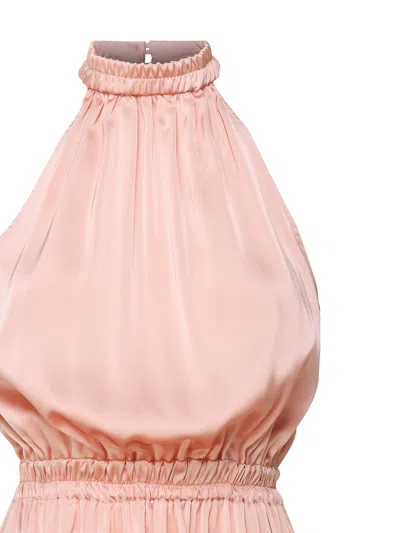 Scarlett Poppies Long Dress With High Collar In Multi