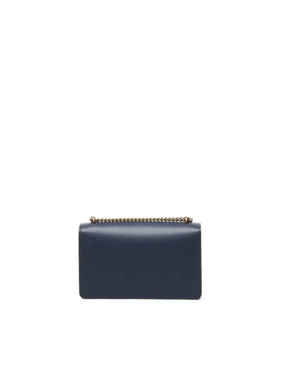 Pinko Love Bag Medium Crossbody Bag In Blue
