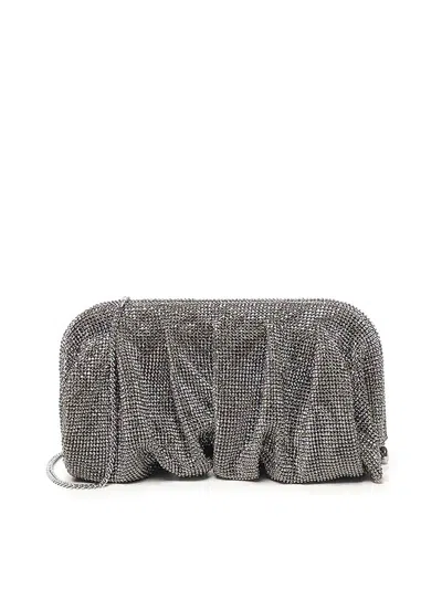 Benedetta Bruzziches Venus La Grande Clutch Bag In Silver