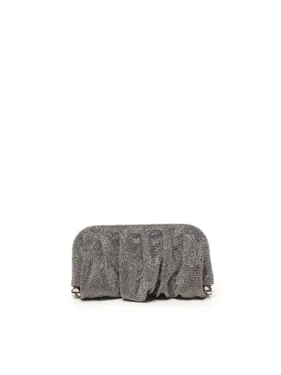 Benedetta Bruzziches Venus La Grande Clutch Bag In Silver