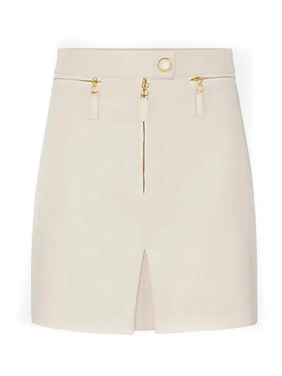Elisabetta Franchi Skirt In White