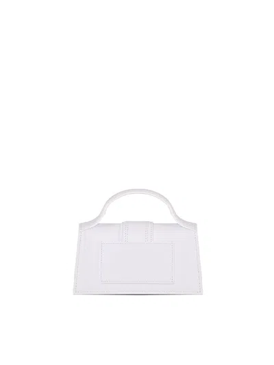 Jacquemus Le Bambino Leather Bag In White