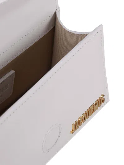 Jacquemus Le Bambino Leather Bag In White