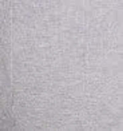 Kenneth Cole Scuba Knit Cropped Puff Sleeve Banded Hem Top In Gray