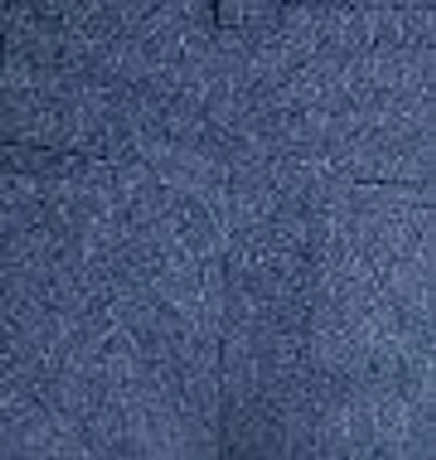 Kenneth Cole Textured Pinstripe Fly Front High Rise Boyfriend Wide Leg Pant In Blue