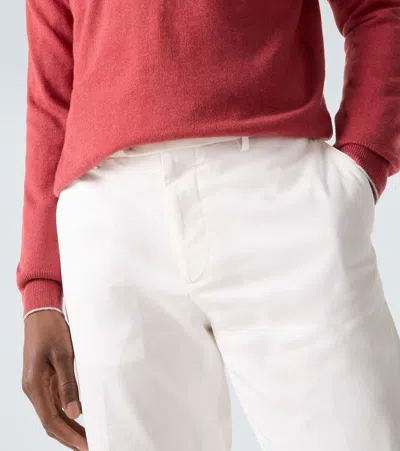 Brunello Cucinelli Cashmere Sweater In Red