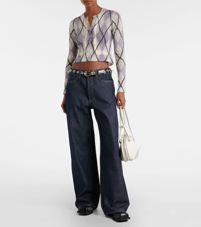 Acne Studios 1981 Mid-rise Wide-leg Jeans In Blue