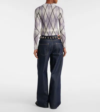 Acne Studios 1981 Mid-rise Wide-leg Jeans In Blue