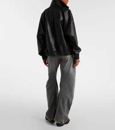 Acne Studios 2006 Low-rise Barrel-leg Jeans In Gray