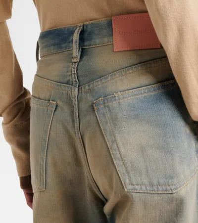 Acne Studios 2021 High-rise Wide-leg Jeans In Blue