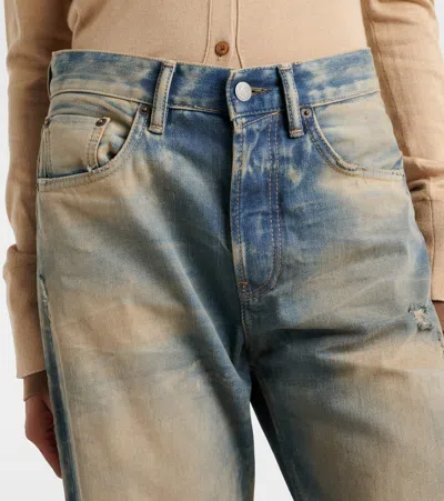 Acne Studios 2021 High-rise Wide-leg Jeans In Blue