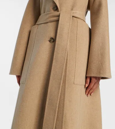 Joseph Spencer Wool And Cashmere Coat In Neutral