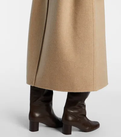 Joseph Spencer Wool And Cashmere Coat In Neutral