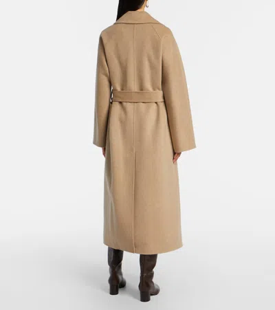 Joseph Spencer Wool And Cashmere Coat In Neutral
