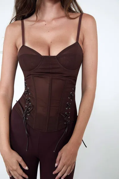 Ho25 Christina Corset In Black