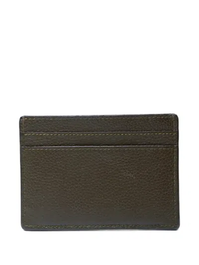Pre-owned Saint Laurent Card Slots In Brown