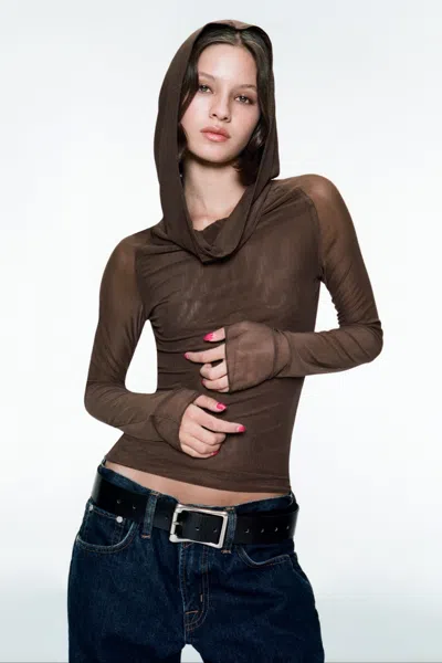 Ho25 Mabel Top In Brown