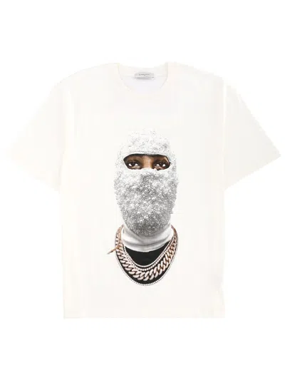 Ih Nom Uh Nit T-shirt With Print In White