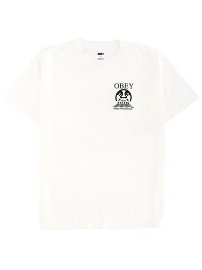 Obey Precision Regular Fit T-shirt In Multi
