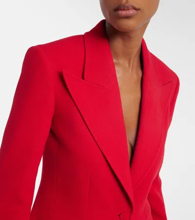 Gabriela Hearst Leiva Wool Blazer In Red