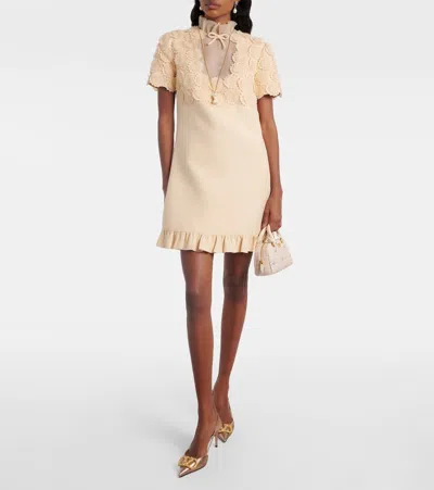 Valentino Gingham Leather Tote Bag In Multi