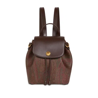 Etro Backpacks & Travels Brown, Red In Brown