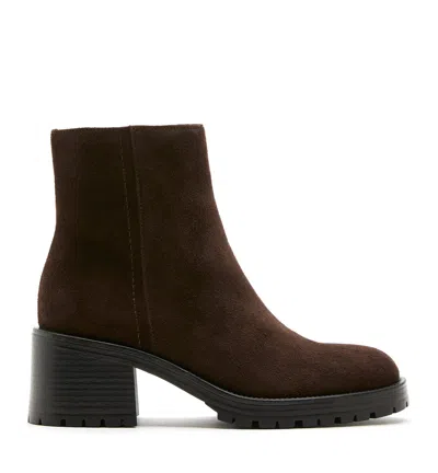 La Canadienne Weave Waterproof Suede Boot In Multi