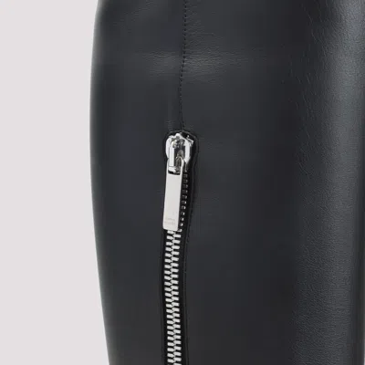 Amina Muaddi Boots Black In Black