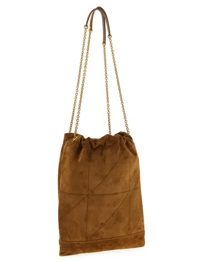 Saint Laurent Jamie Shoulder Bags Brown In Brown