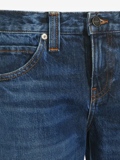 Khaite Karo Denim Cotton Jeans In Multi
