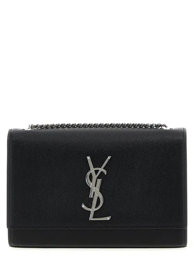 Saint Laurent Kate Small Crossbody Bags Black In Black