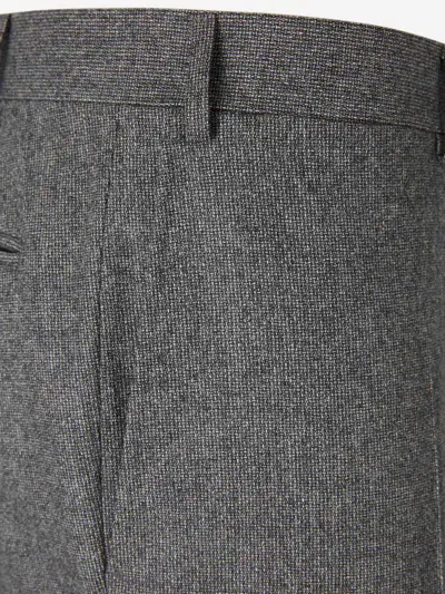 Canali Notched-lapel Single-breasted Suit In Gray