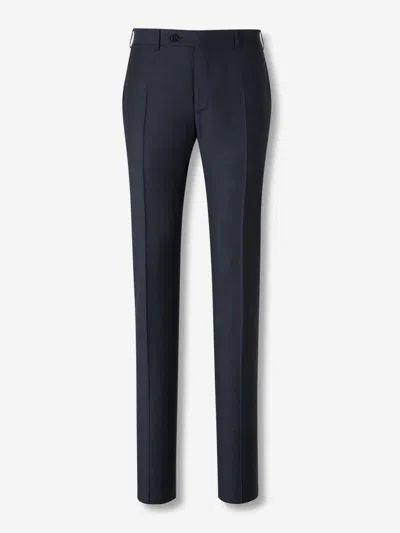 Canali Double-breasted Suit By In Blue